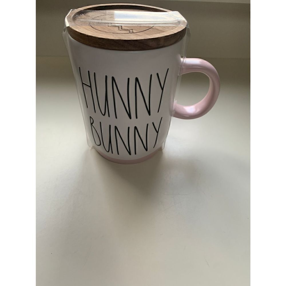 Hunny Bunny Mug With Wood Lid